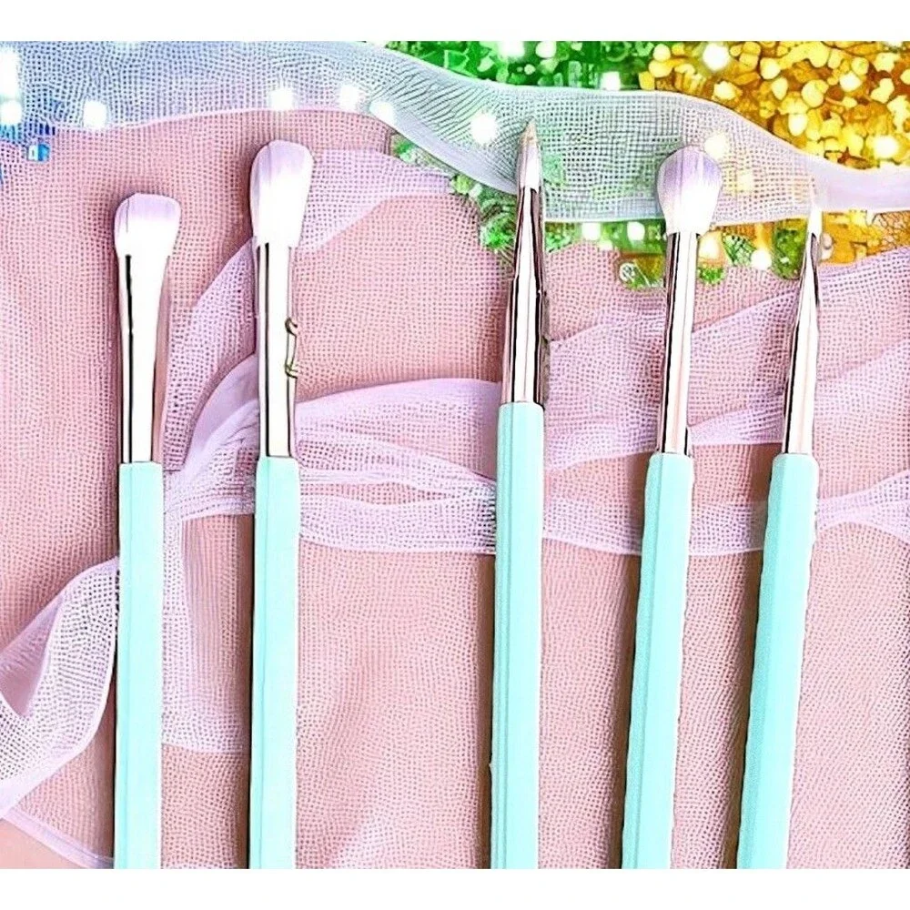 Slmissglam Stay Sparkly 5 Pcs Ombre Brush Set New MSRP $72